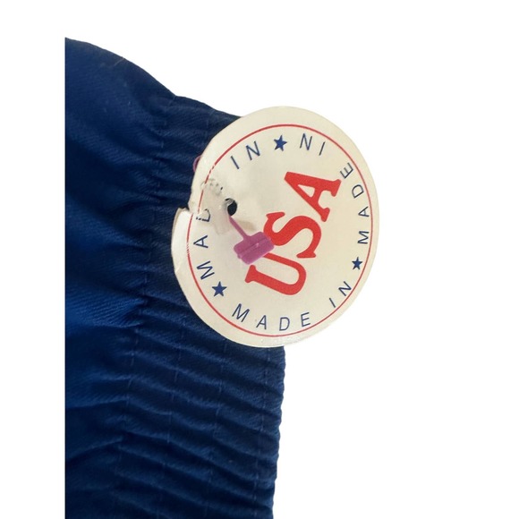 Vintage New NOS Pizzazz Women Pants sz 17/18 Made in USA Cobalt Royal Blue - Picture 4 of 9